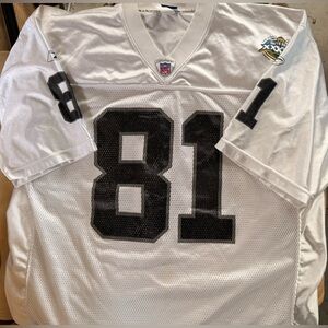 Vintage Oakland Raiders Tim Brown Jersey Super Bowl 2003